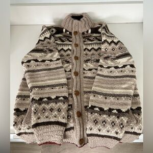 Father Ty men’s cable knit sweater, barely worn